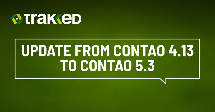 Update from Contao 4.13 to Contao 5.3