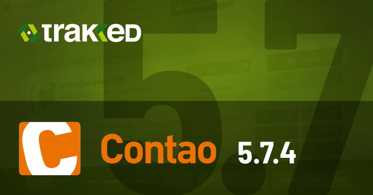 Contao Open Source CMS 5.7.4