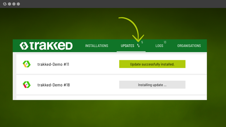 Navigation bar with additional sort icon