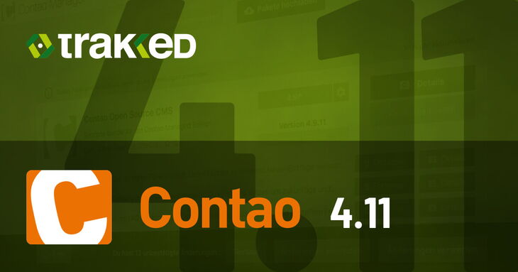Contao Open Source CMS 4.11
