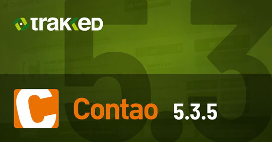Contao Open Source CMS 5.3.5