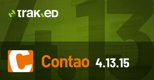 Contao Open Source CMS 4.13.15