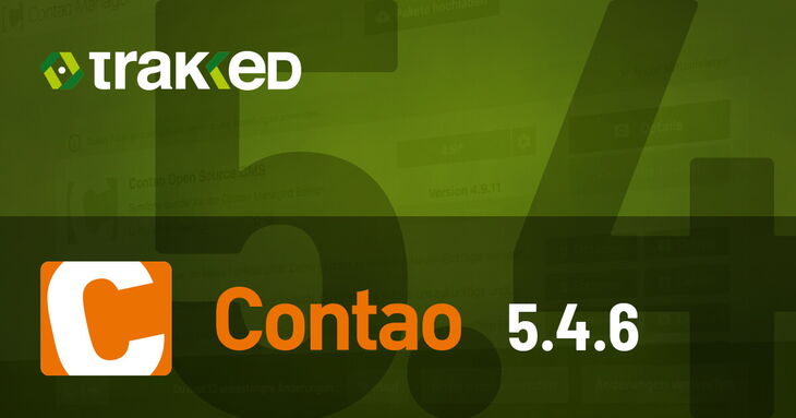 Contao Open Source CMS 5.4.6
