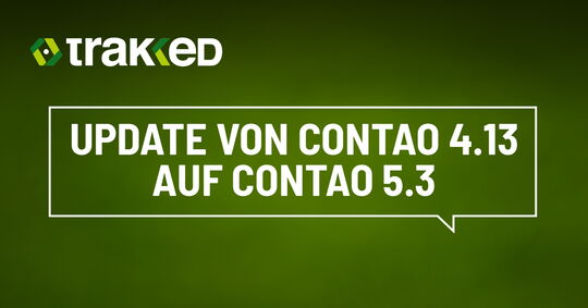 Update von Contao 4.13 auf Contao 5.3