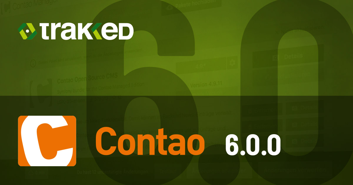 Contao Open Source CMS 6.0.0