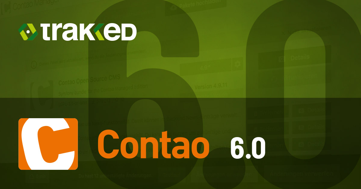 Contao Open Source CMS 6.0