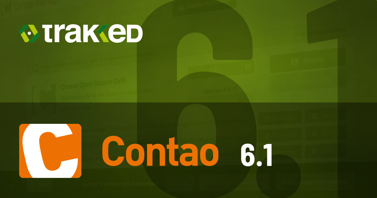 Contao Open Source CMS 6.1